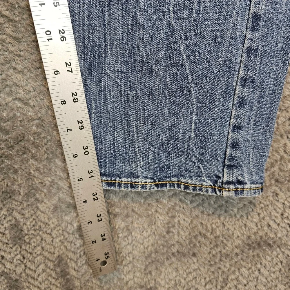 American Eagle Relaxed Straight Jeans Men 32x34 Blue Core Flex Medium Wash Denim